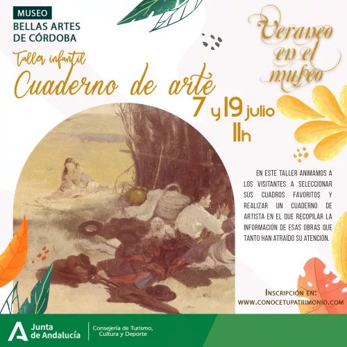 Museo de Bellas Artes - Veraneo en el Museo - Cuadernos de Arte - 19 de Julio 11 AM