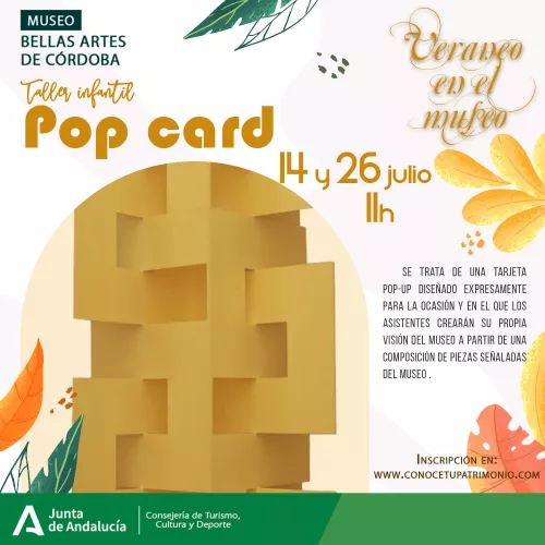 Museo de Bellas Artes - Veraneo en el Museo - Pop Cards - 26 de Julio 11 AM